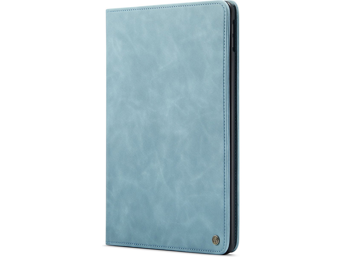 CaseMe Slim Stand Folio Case Aqua - iPad 10 (2022) hoesje
