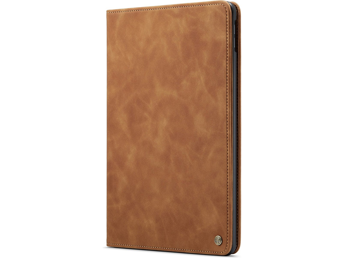 CaseMe Slim Stand Folio Case Cognac - iPad 10 (2022) hoesje