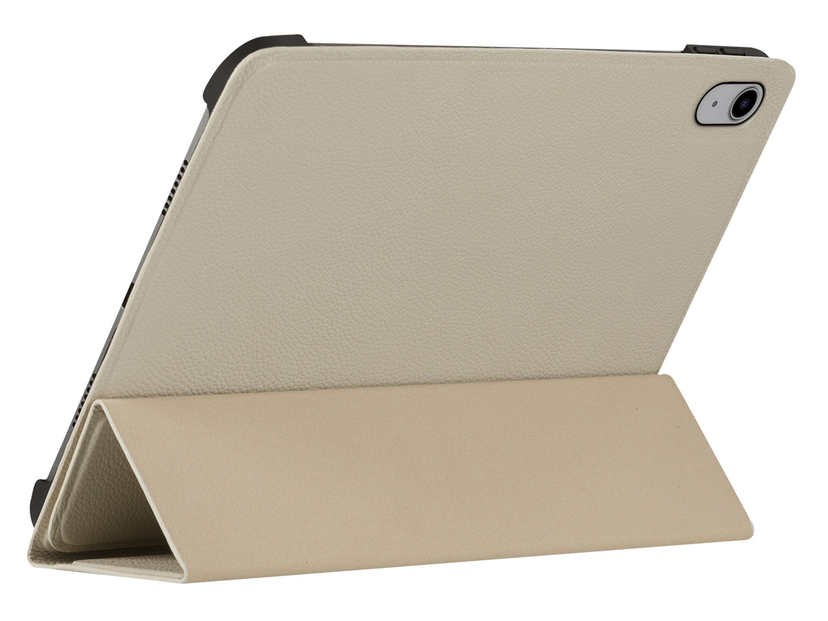 dbramante1928 Milan Folio Beige Leer - iPad 10 (2022) hoesje