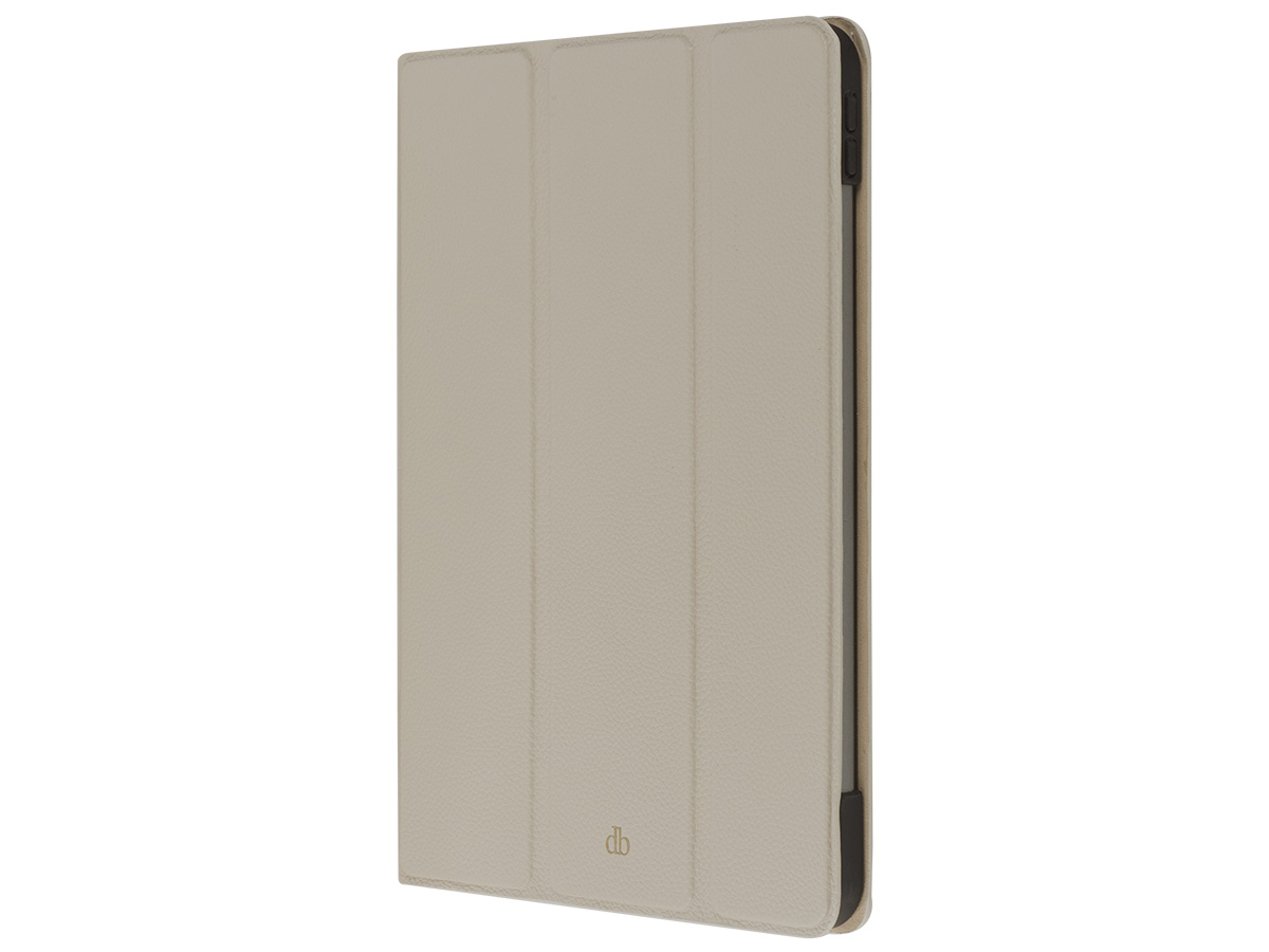 dbramante1928 Milan Folio Beige Leer - iPad 10 (2022) hoesje