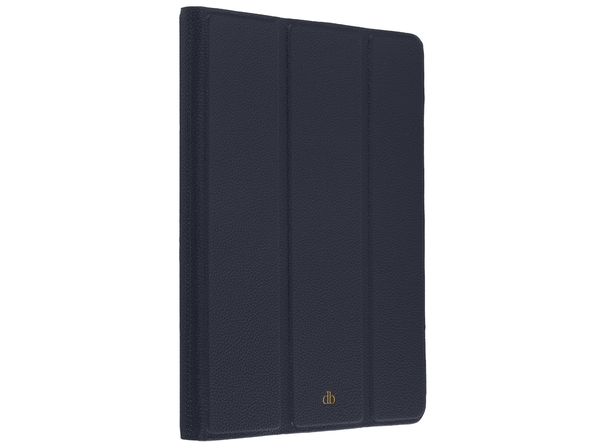 dbramante1928 Milan Folio Donkerblauw Leer - iPad 10 (2022) hoesje