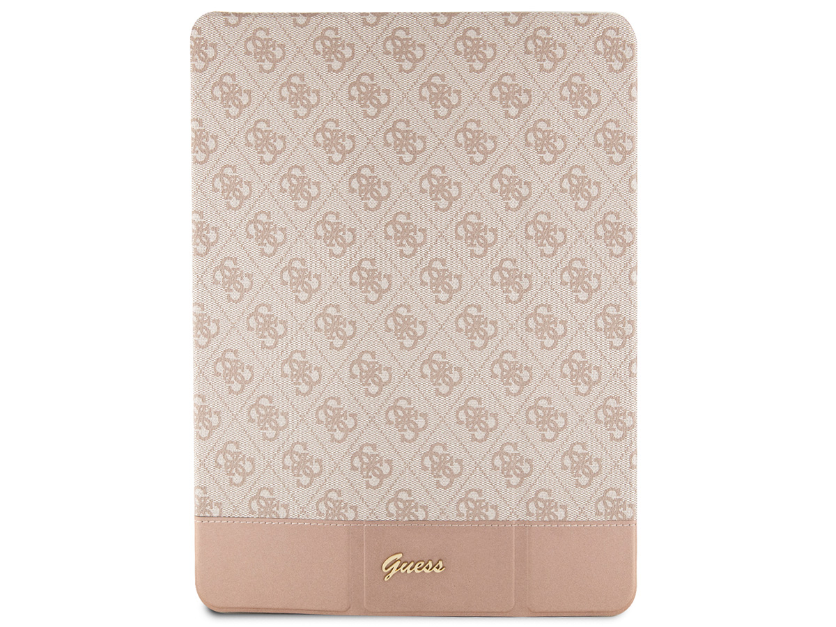 Guess 4G Monogram Folio Case Roze - iPad 10 (10.9) hoesje