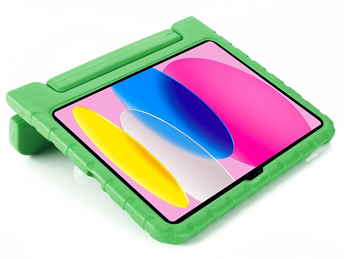 Kinderhoes Kids Proof Case Groen - Kinder iPad 10 (2022) Hoesje