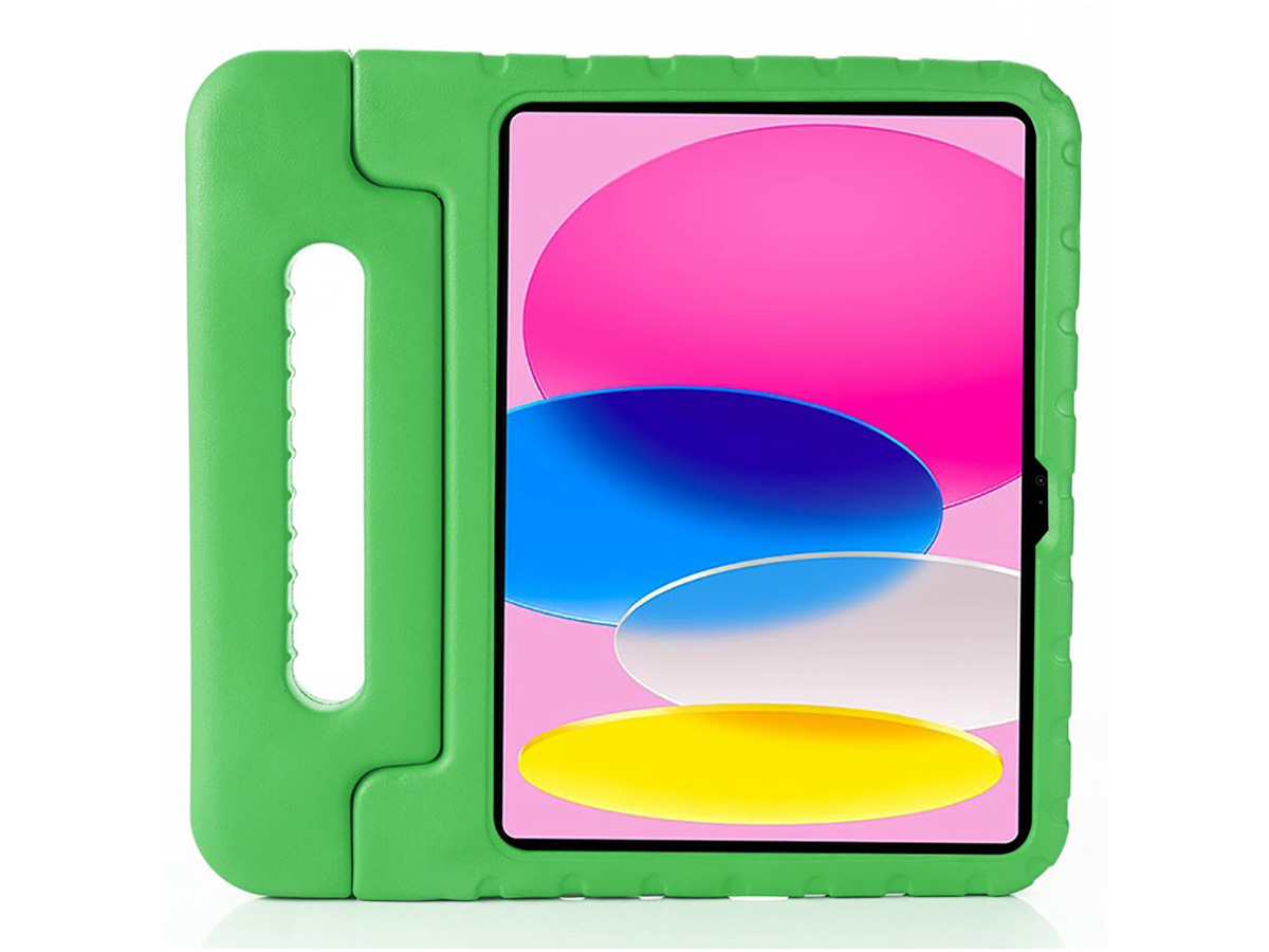 Kinderhoes Kids Proof Case Groen - Kinder iPad 10 (2022) Hoesje