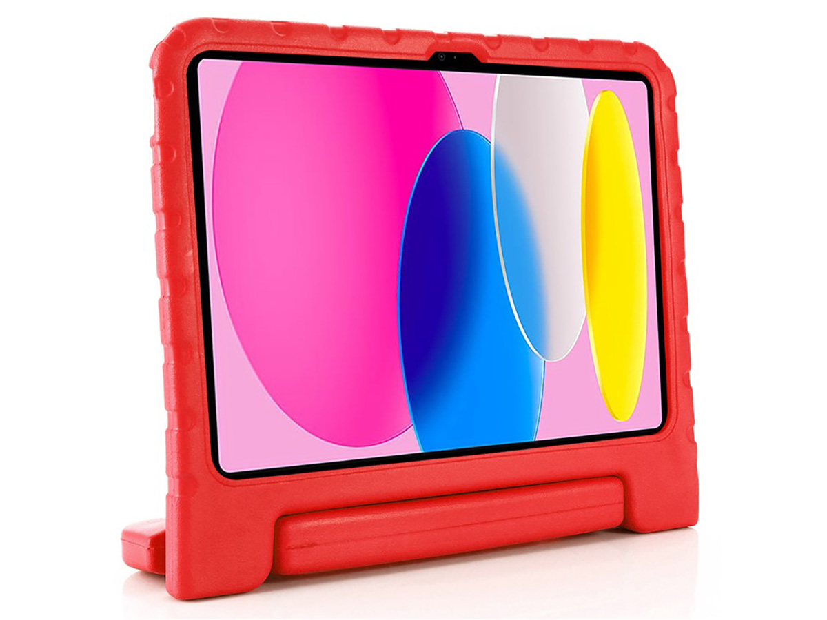 Kinderhoes Kids Proof Case Rood - Kinder iPad 10 (2022) Hoesje