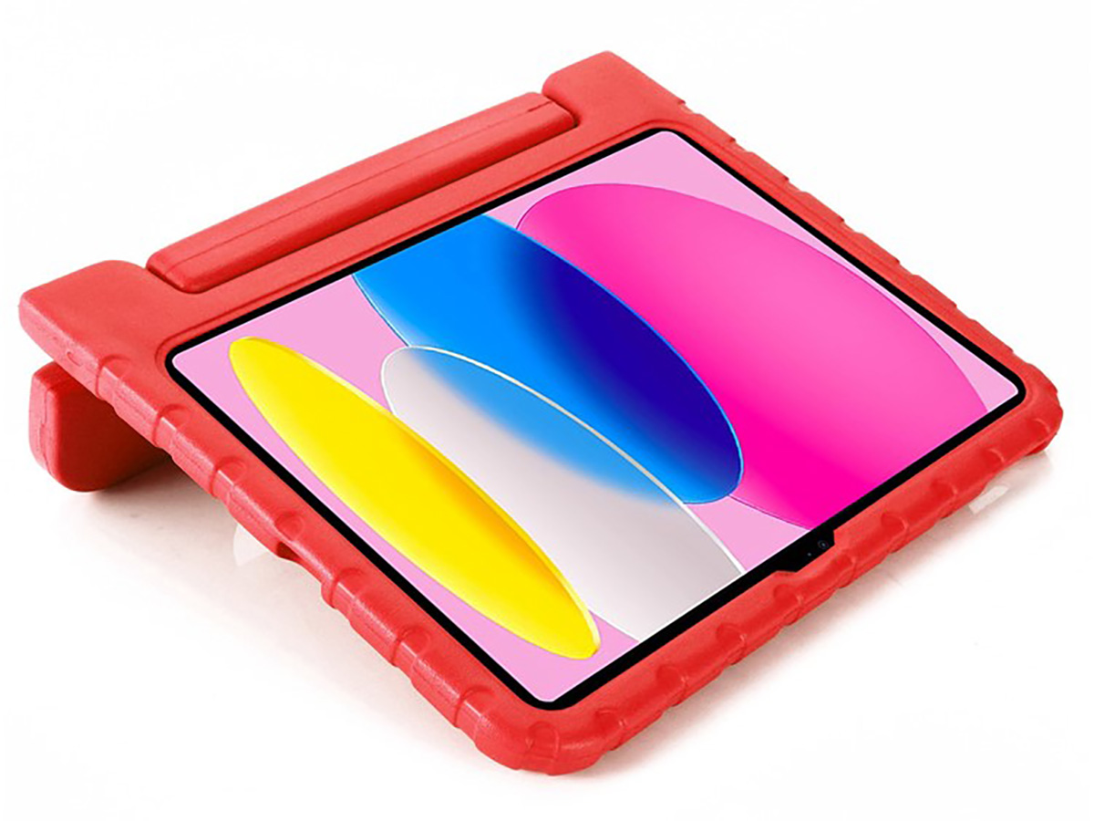 Kinderhoes Kids Proof Case Rood - Kinder iPad 10 (2022) Hoesje
