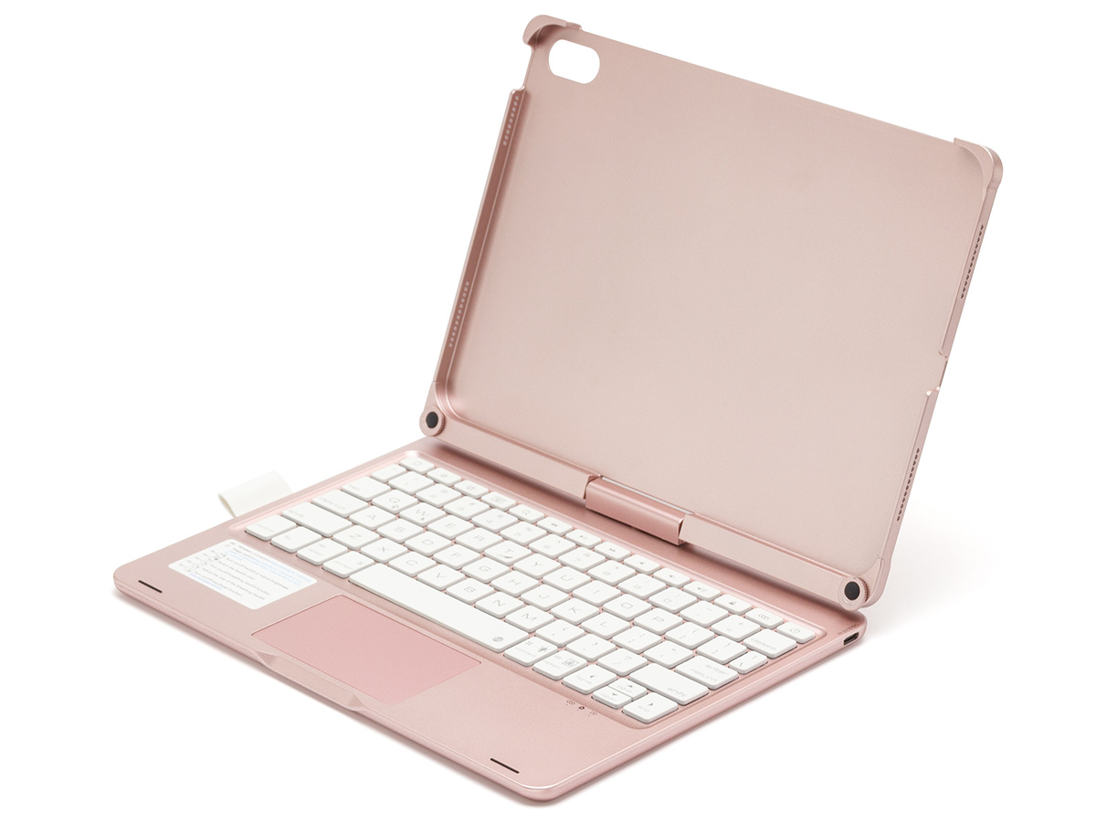 Toetsenbord Case 360 met Muis Trackpad Roze - iPad 10.9 2022 Hoesje