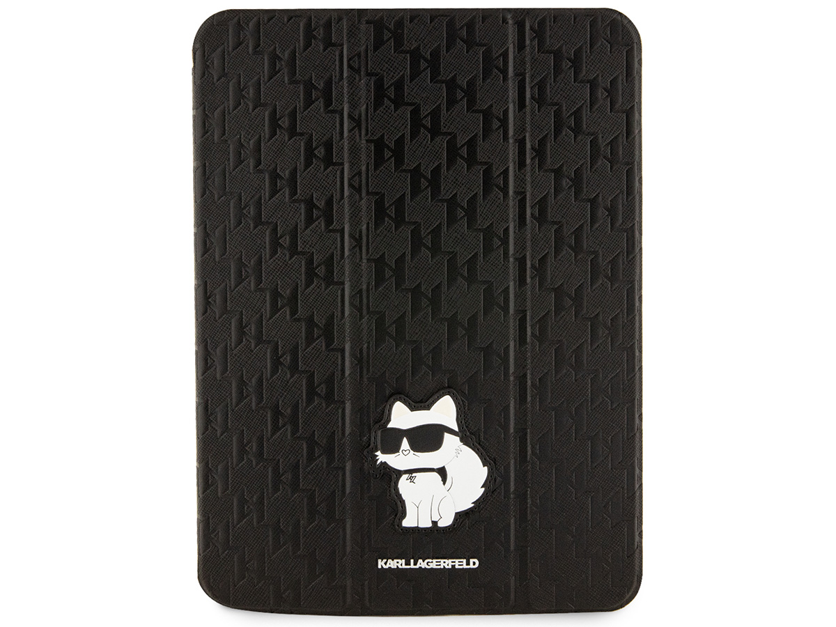 Karl Lagerfeld Choupette Monogram Folio Case - iPad 10 (10.9) hoesje