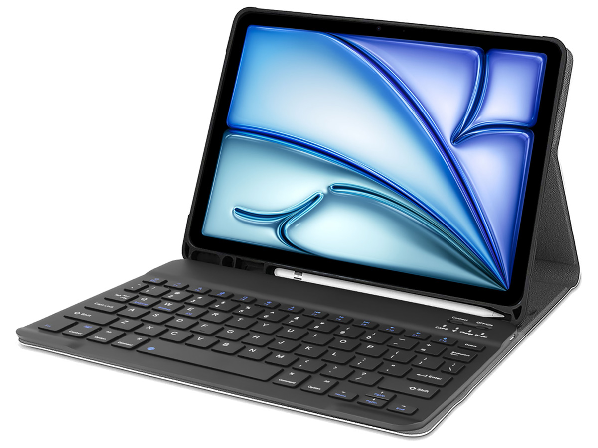 Bluetooth Keyboard Case QWERTY - iPad 11/10.9 Toetsenbord Hoesje