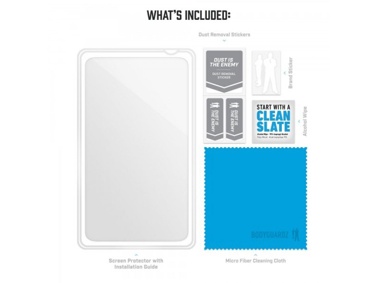 Bodyguardz Pure 2 Glass - iPad Air 4/5 Screen Protector