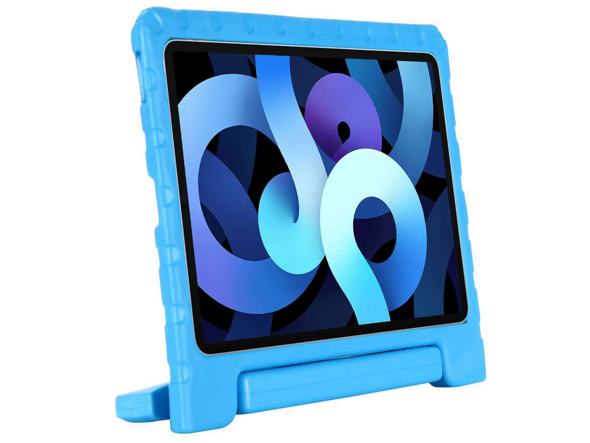 Kids Case Kinder Hoes Blauw - iPad Air 4/5 Hoesje voor Kinderen