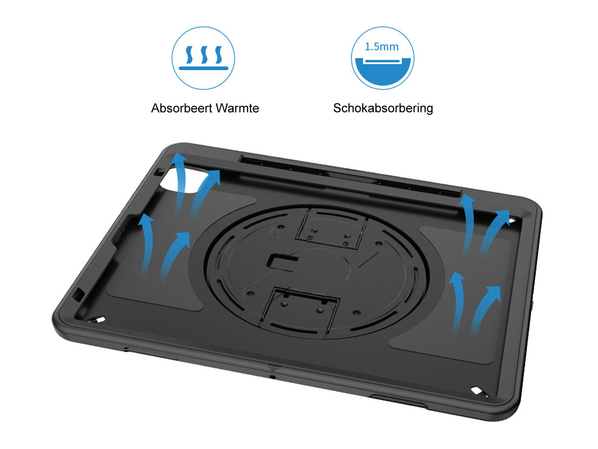 Airstrap Handvat Case - Rugged iPad Air 4/5 Hoes