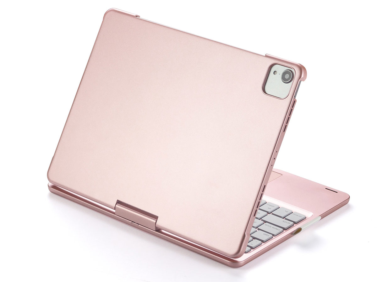 Toetsenbord Case 360 met Muis Trackpad Roze - iPad Air 4/5 Hoesje