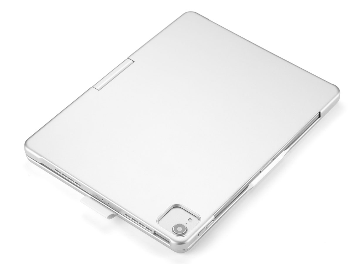 Toetsenbord Case 360 met Muis Trackpad Zilver - iPad Air 4/5 Hoesje