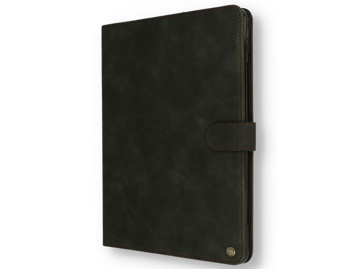 CaseMe Stand Folio Case Zwart - iPad Air 4/5 hoesje