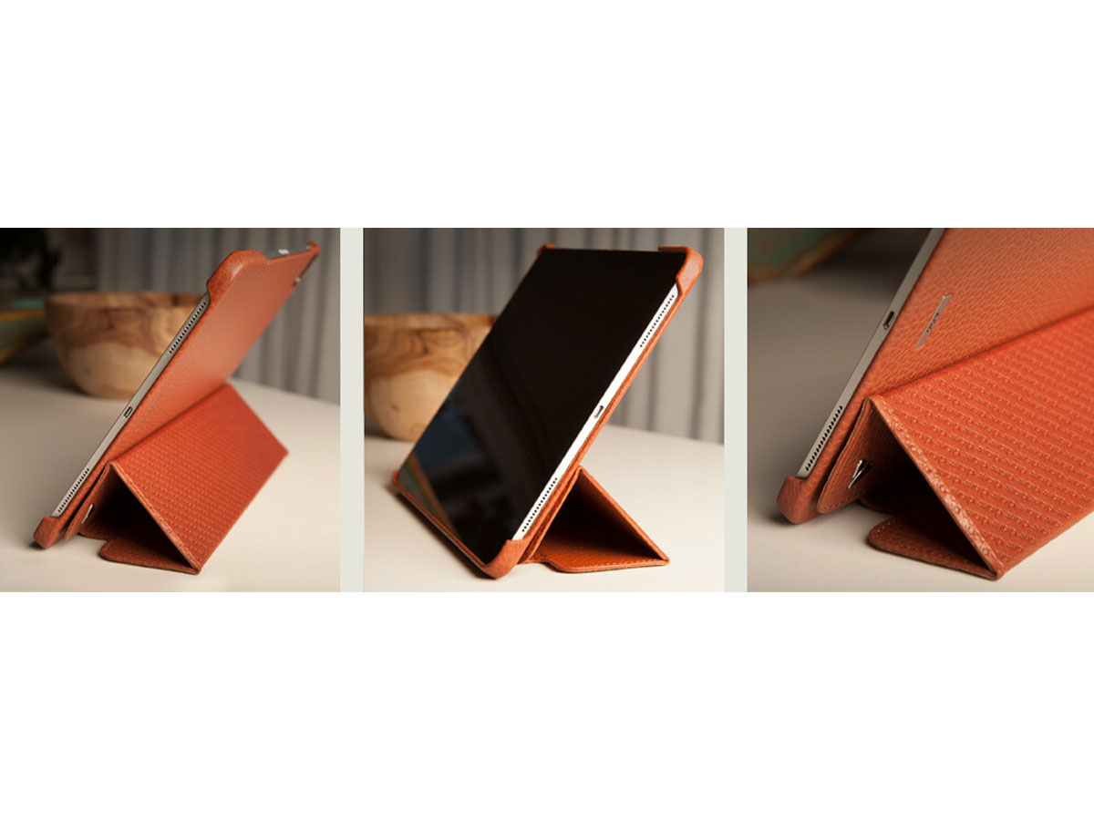 Vaja Libretto Leather Case Zwart - iPad Air 4/5 Hoesje Leer