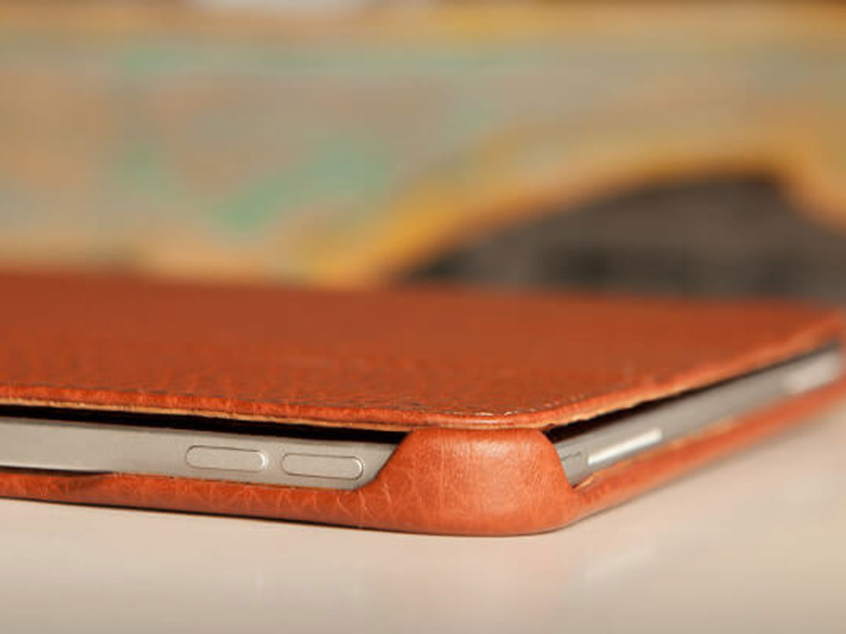 Vaja Libretto Leather Case Cognac - iPad Air 4/5 Hoesje Leer