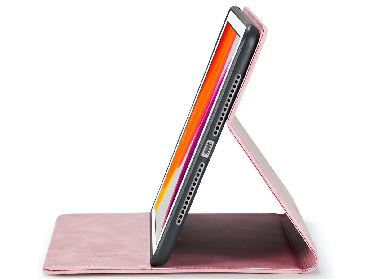 CaseMania Slim Stand Folio Case Roze - iPad Air 4/5 hoesje