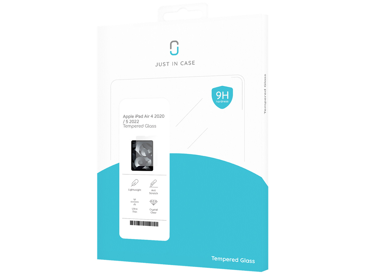 Just in Case iPad Air 4/5 Screen Protector Tempered Glass 9H
