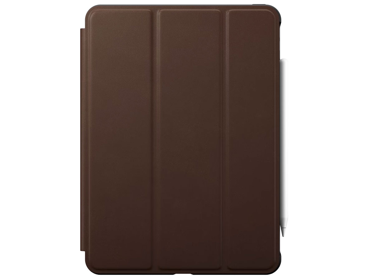 Nomad Modern Leather Folio Bruin - Leren iPad Air 4/5 hoesje