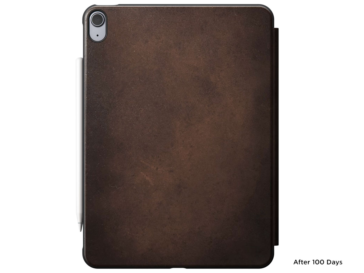 Nomad Modern Leather Folio Bruin - Leren iPad Air 4/5 hoesje