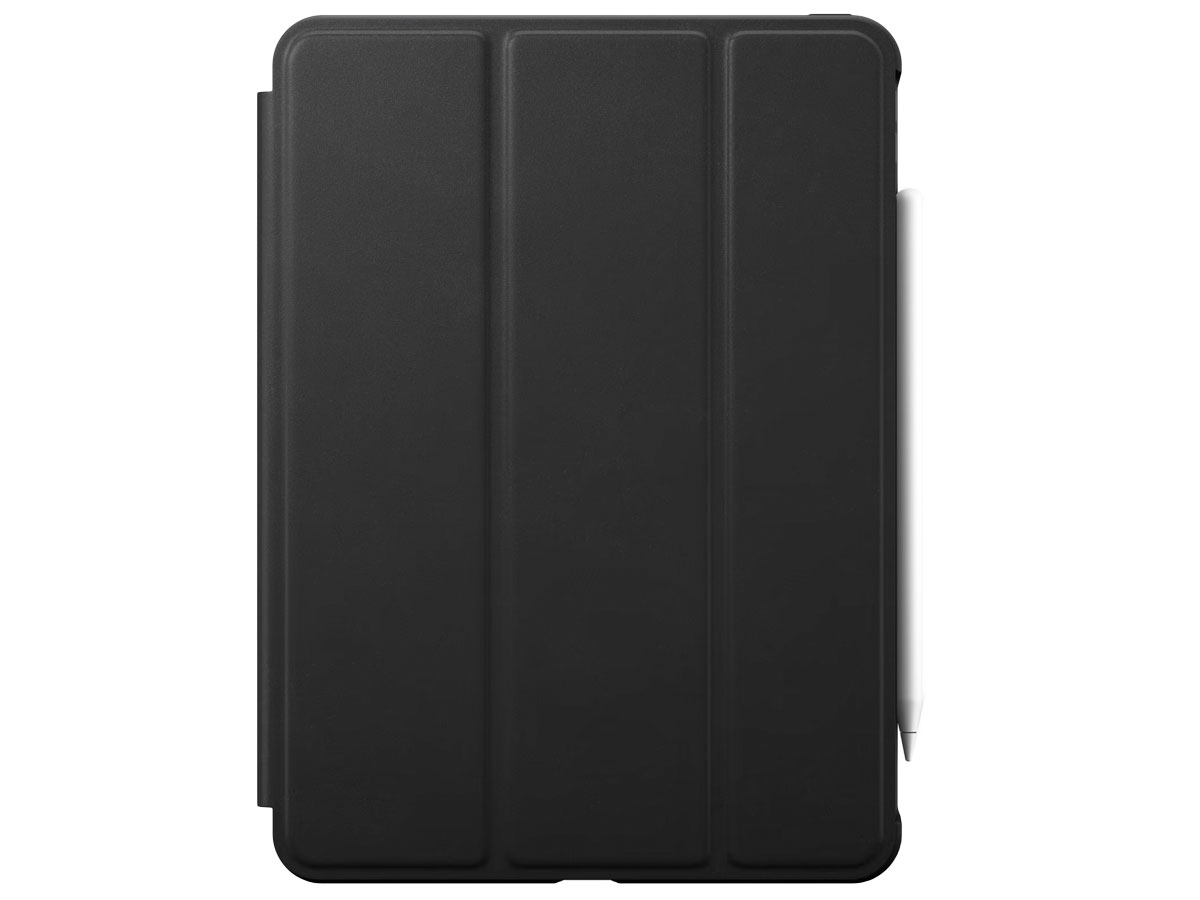 Nomad Modern Leather Folio Zwart - Leren iPad Air 4/5 hoesje