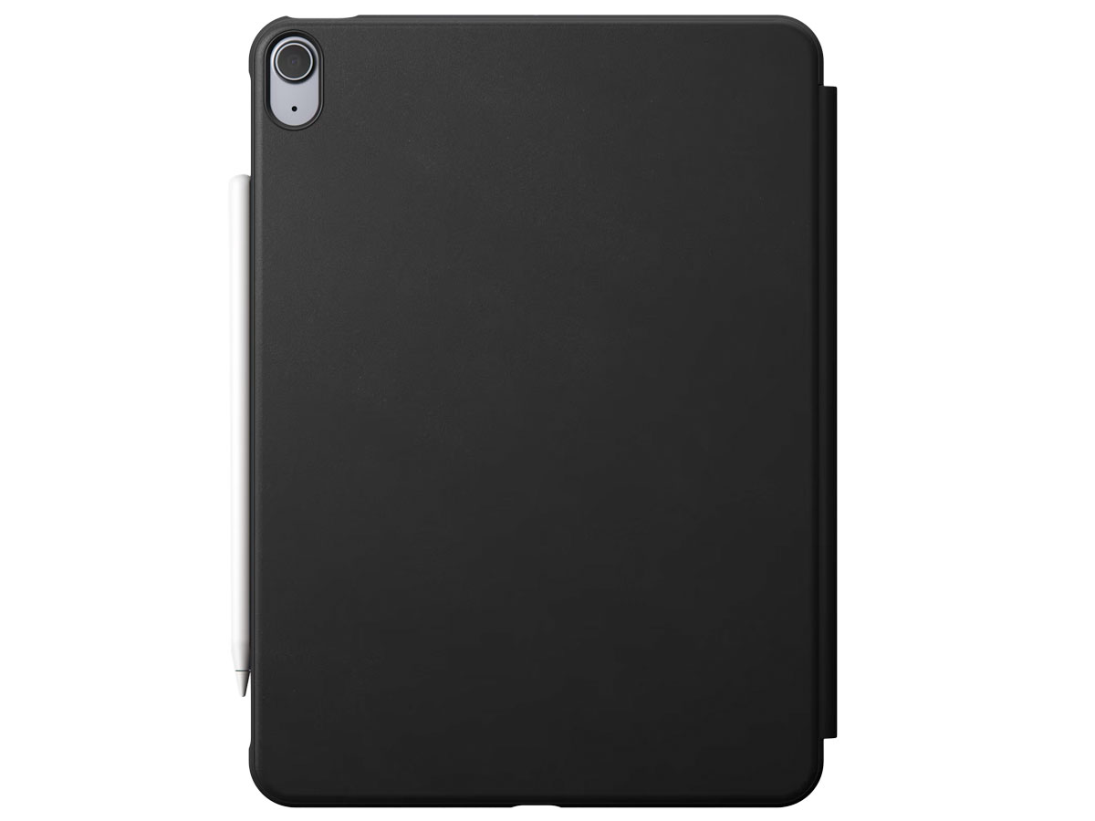 Nomad Modern Leather Folio Zwart - Leren iPad Air 4/5 hoesje