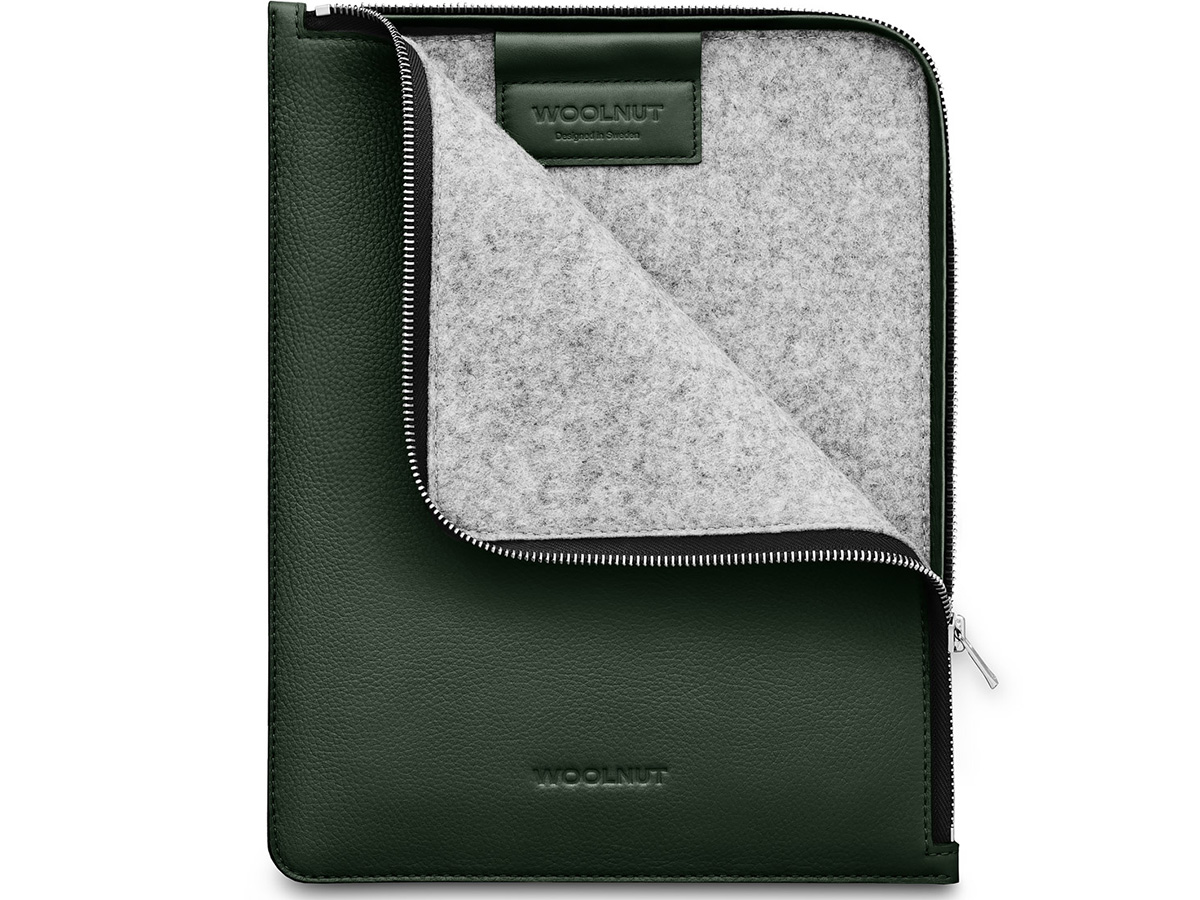 Woolnut Leather Folio Groen - iPad Air/Pro 10.9