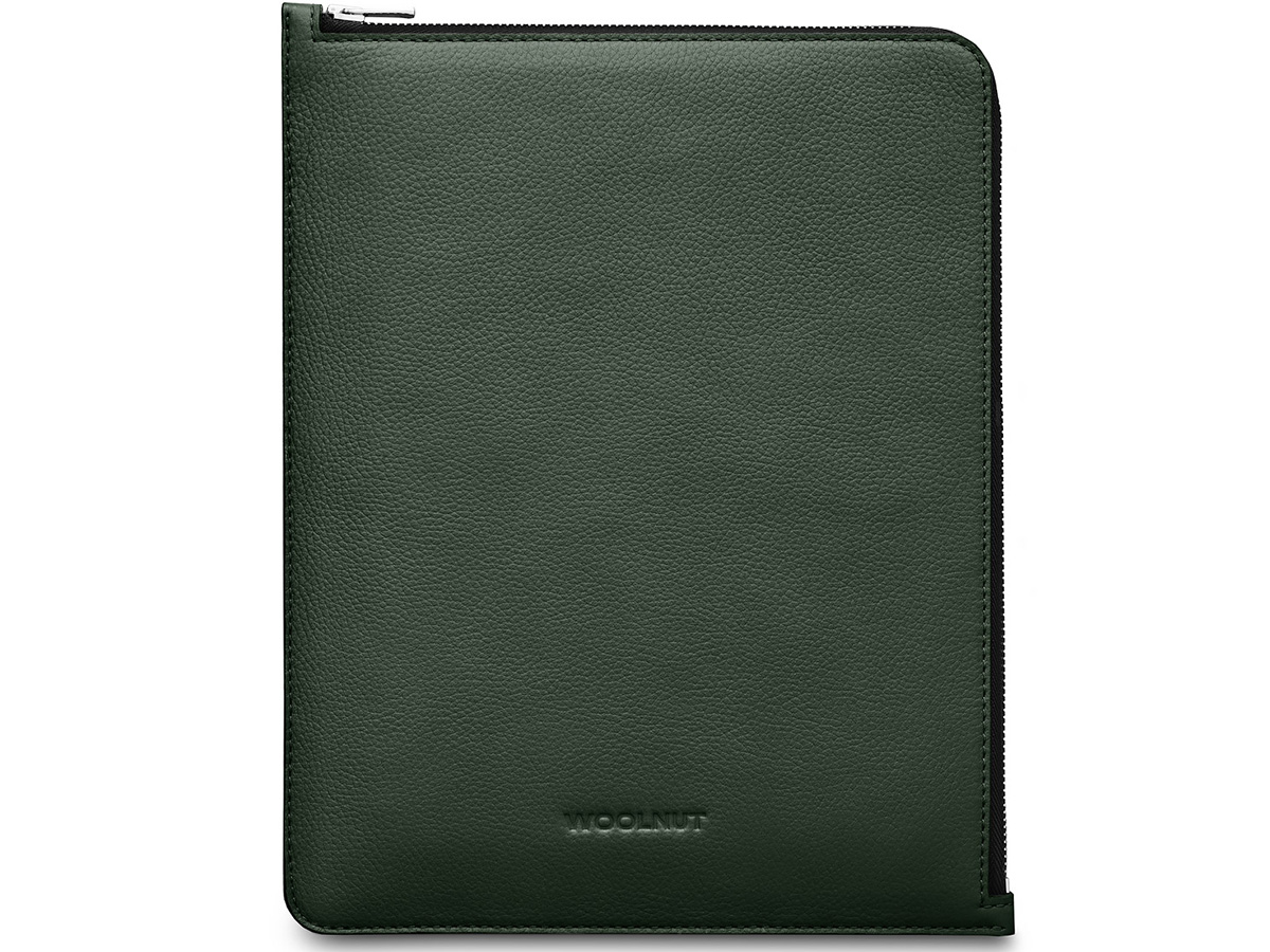 Woolnut Leather Folio Groen - iPad Air 10.9/Pro 11 Sleeve