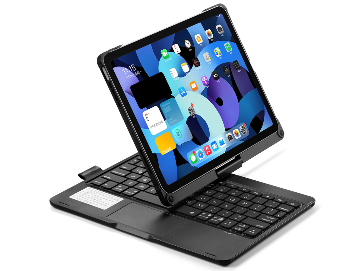 Toetsenbord Case 360 met Muis Trackpad Zwart - iPad Air 11