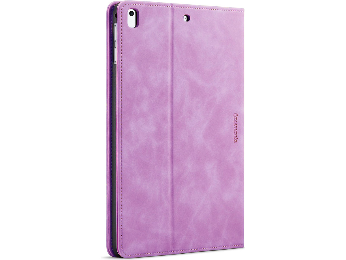 CaseMania Slim Stand Folio Case Lila Paars - iPad Mini 6 hoesje