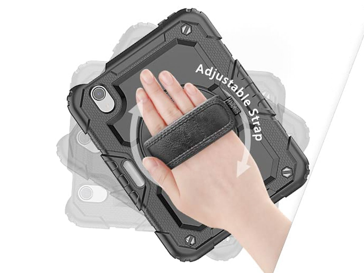 Rugged Airstrap Handvat Case - Heavy Duty iPad mini 6 Hoes