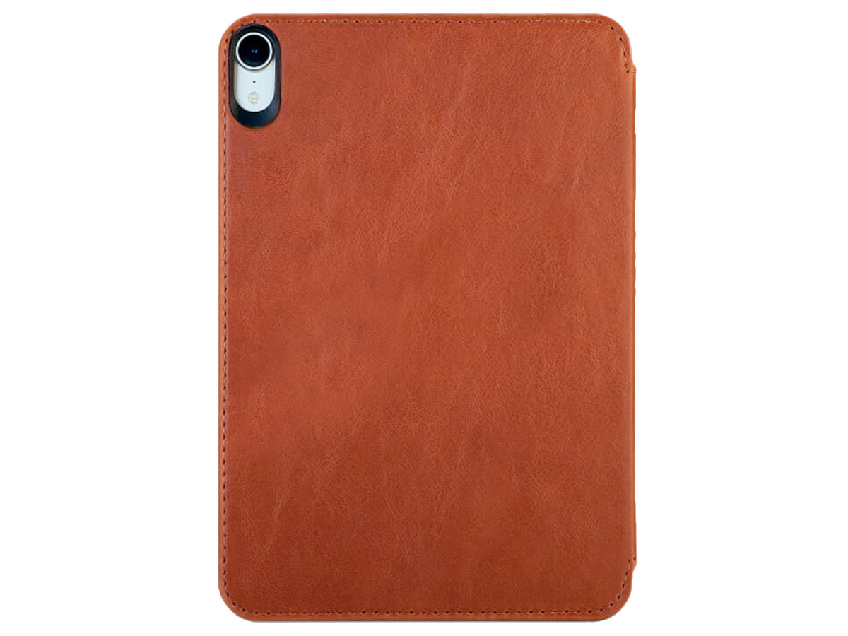 Vaja Nuova Pelle Leather Case Cognac - iPad mini 6 Hoesje