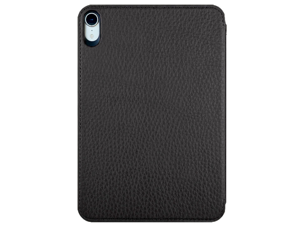 Vaja Nuova Pelle Leather Case Zwart - iPad mini 6 Hoesje