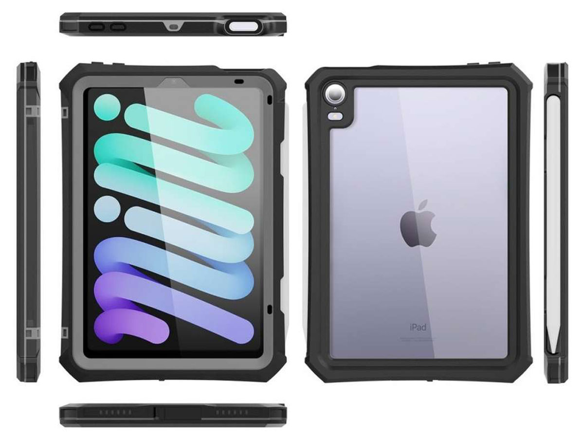 Shellbox Waterproof Case - Waterdicht iPad mini 6 hoesje