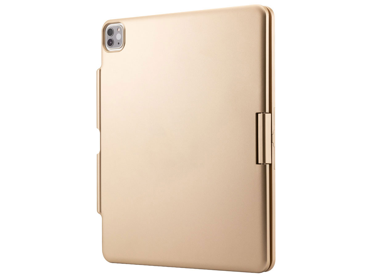 Toetsenbord Case 360 met Muis Trackpad Goud - iPad Pro 11 Hoesje