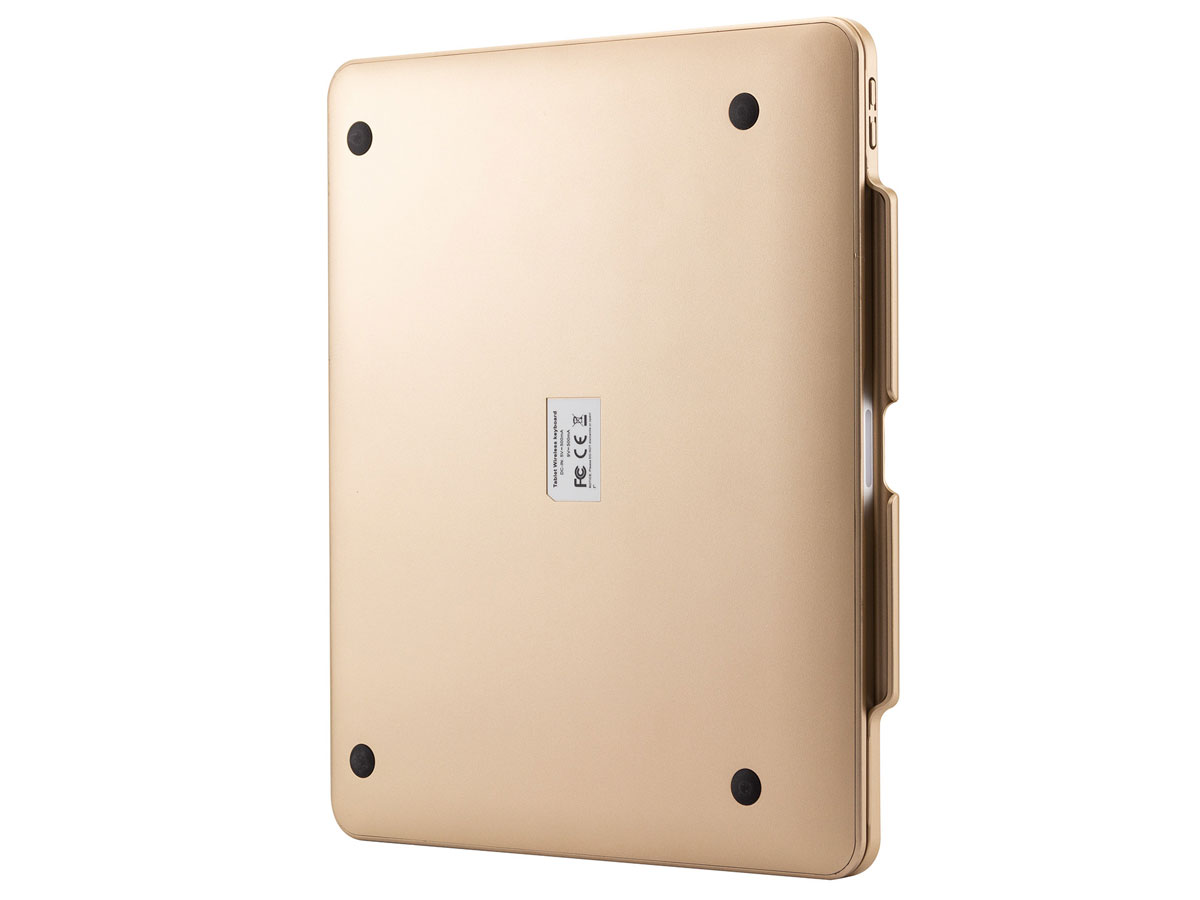 Toetsenbord Case 360 met Muis Trackpad Goud - iPad Pro 11 Hoesje