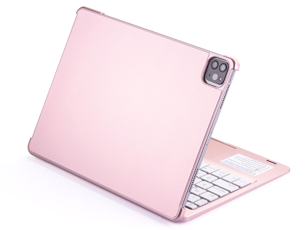 Toetsenbord Case met Muis Trackpad Rosé - iPad Pro 11 Hoesje