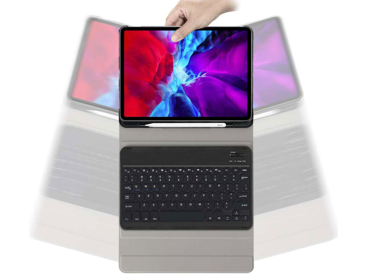 Keyboard Case Pencil QWERTY - iPad Pro 11 Toetsenbord Hoesje