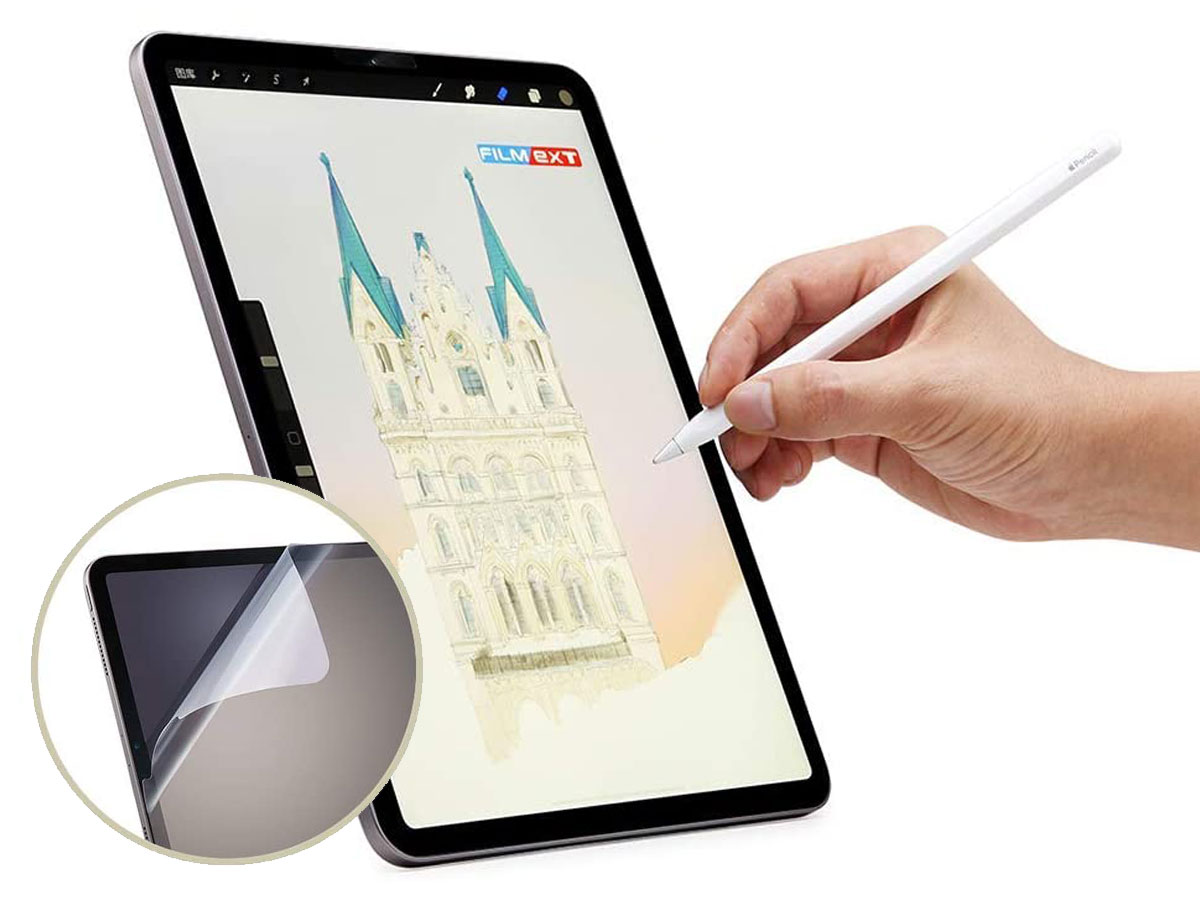 Paper Like Feel Screen Protector voor iPad Pro 11 - Teken als op papier!