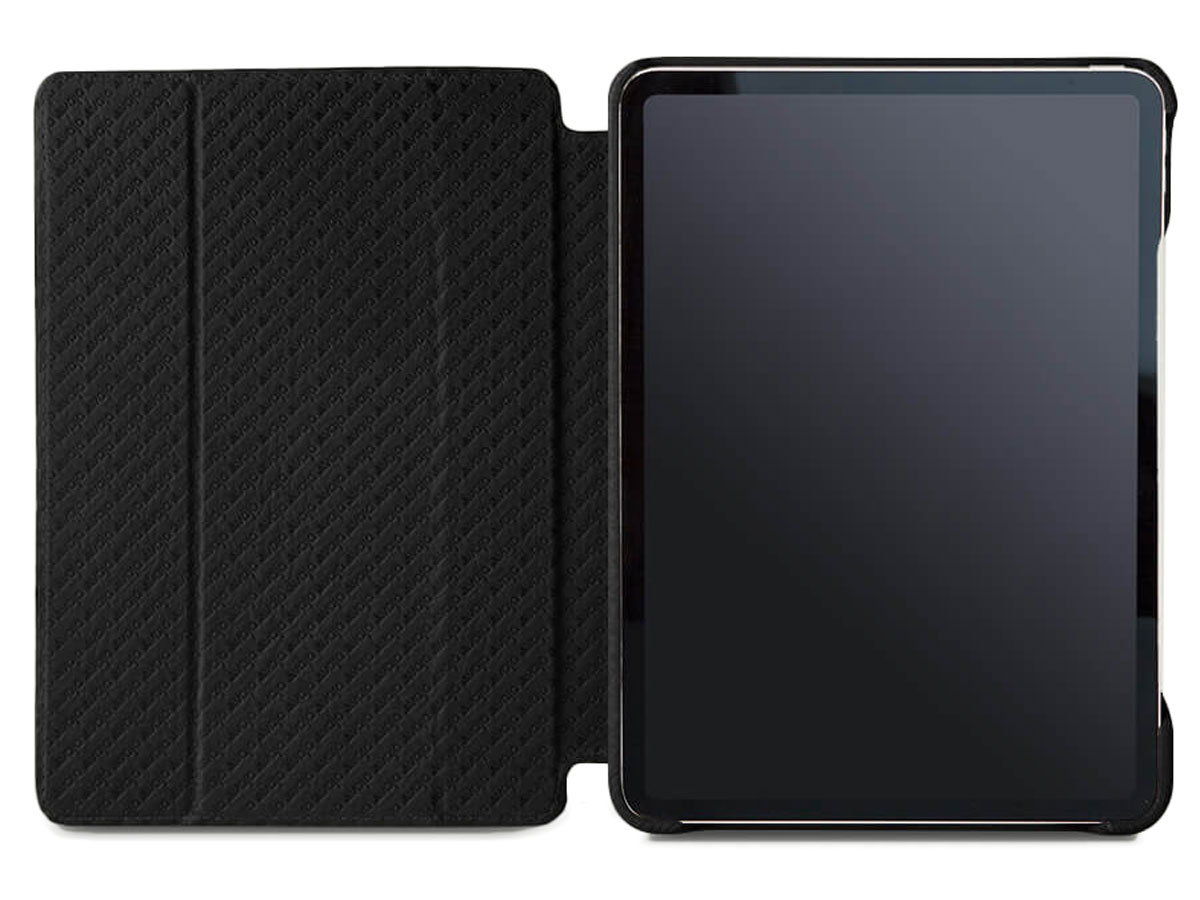 Vaja Libretto Leather Case Zwart - iPad Pro 11 Hoesje Leer
