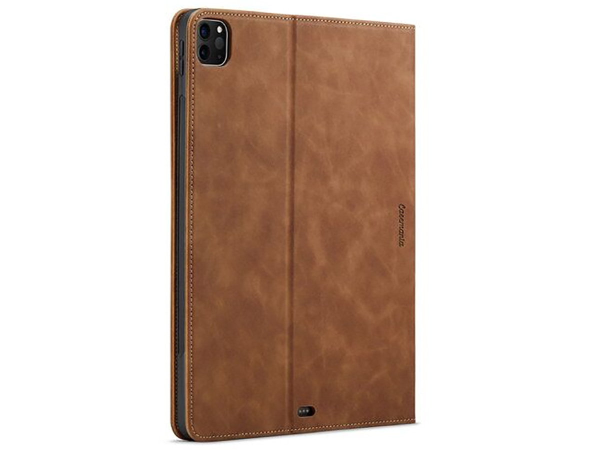 CaseMe Slim Stand Folio Case Cognac - iPad Pro 11 hoesje