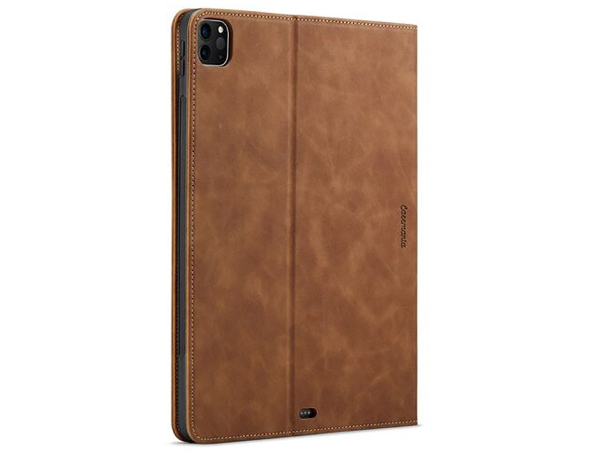 CaseMania Slim Stand Folio Case Cognac - iPad Pro 11 hoesje