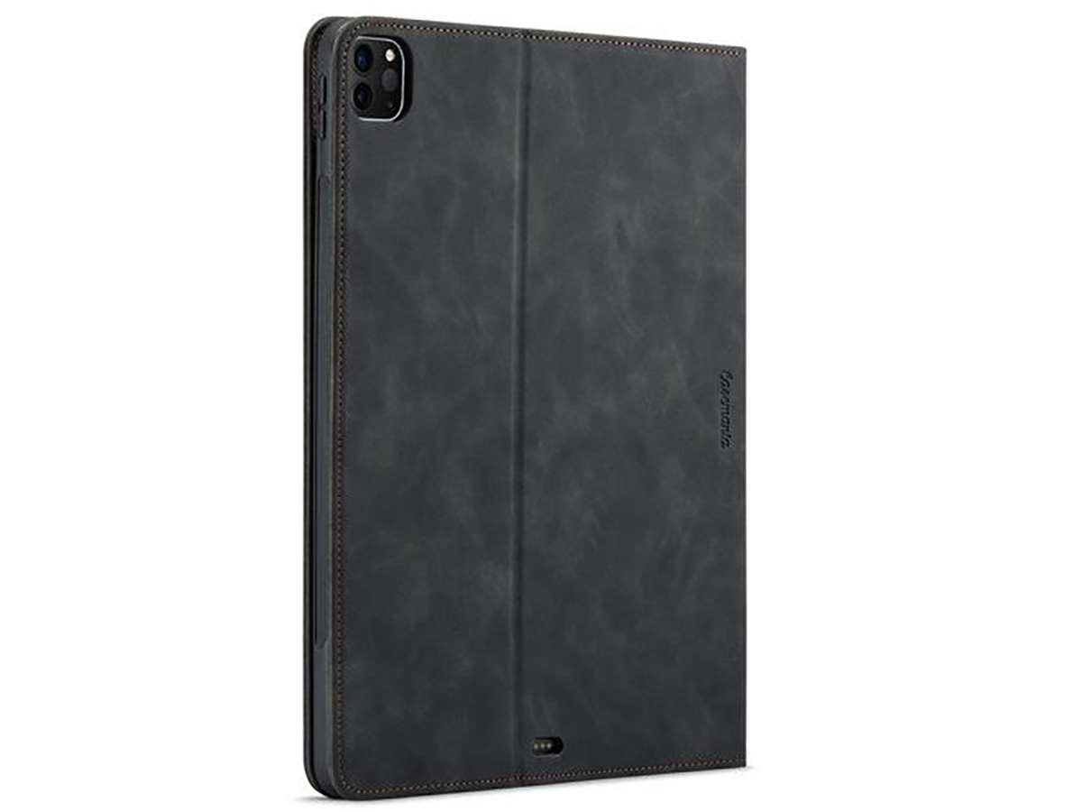 CaseMania Slim Stand Folio Case Zwart - iPad Pro 11 hoesje