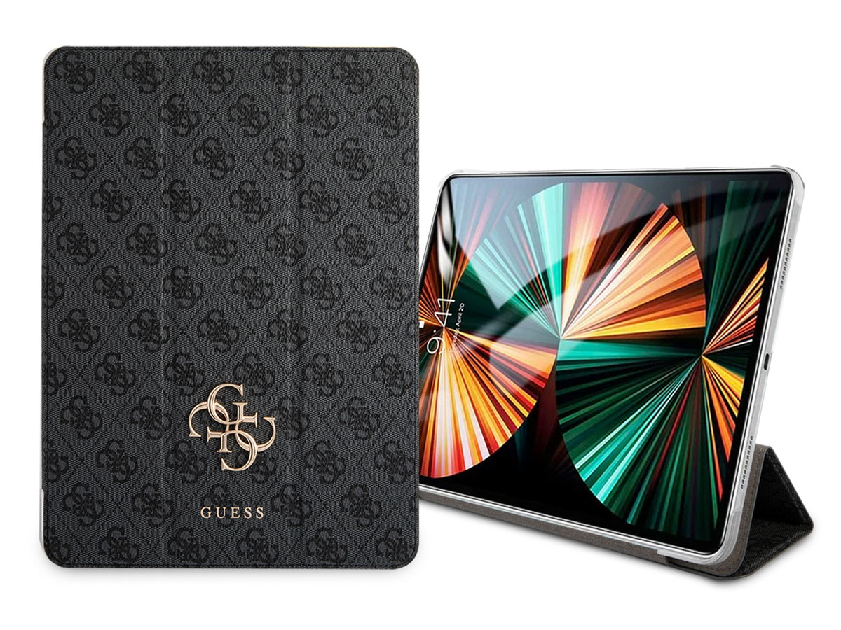 Guess 4G Monogram Folio Case Grijs - iPad Pro 11 hoesje