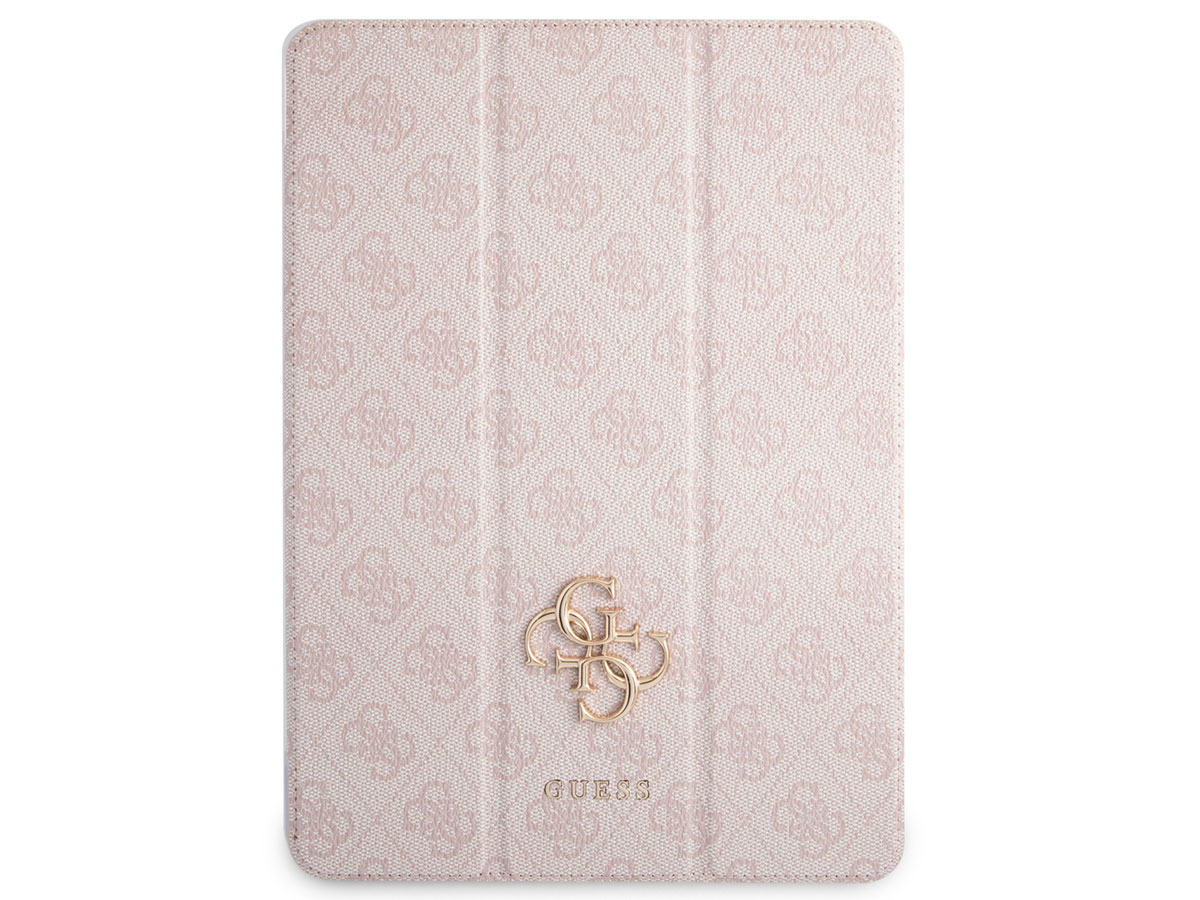 Guess 4G Monogram Folio Case Roze - iPad Pro 11 hoesje