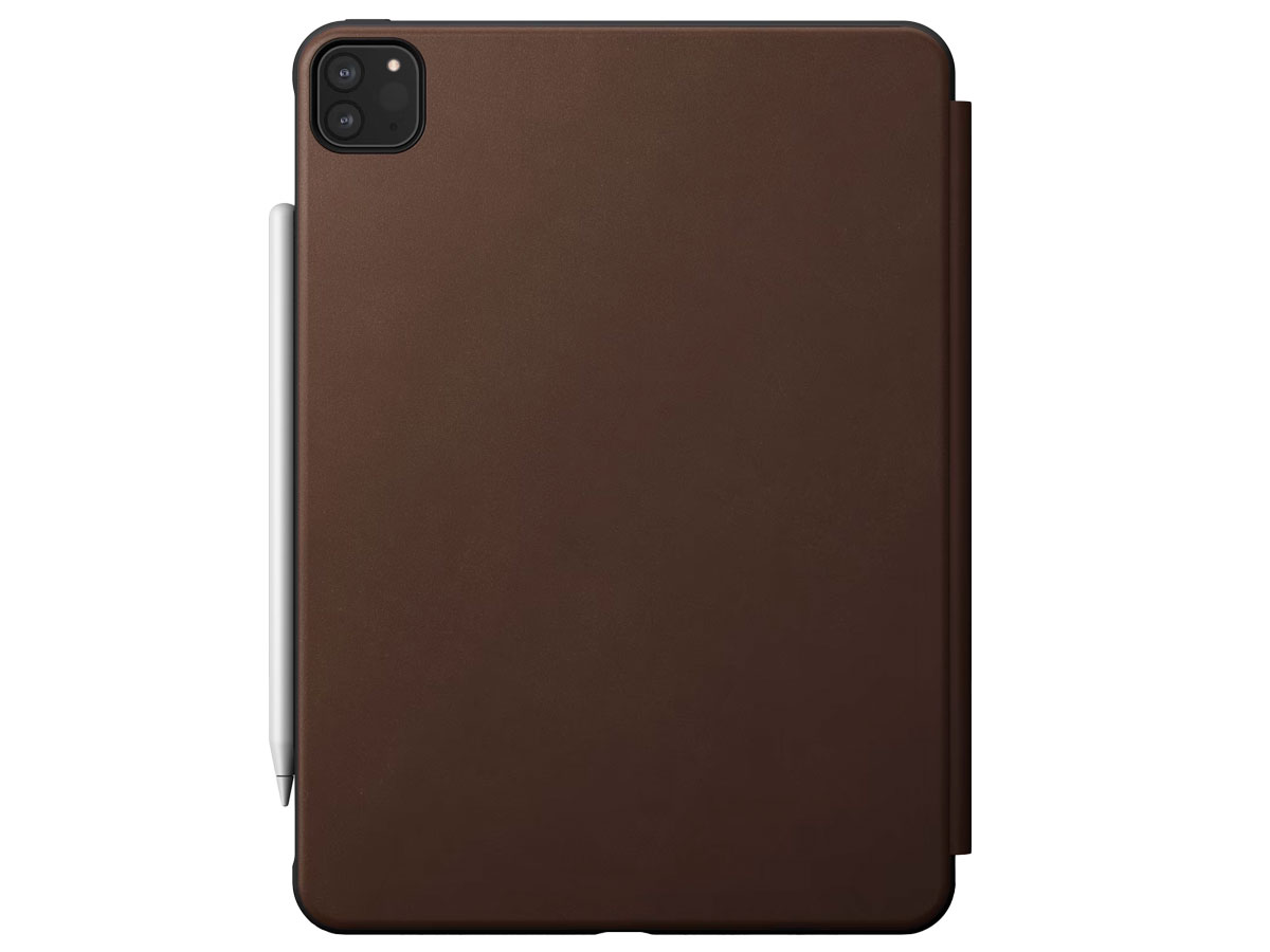 Nomad Modern Leather Folio Bruin - Leren iPad Pro 11 hoesje