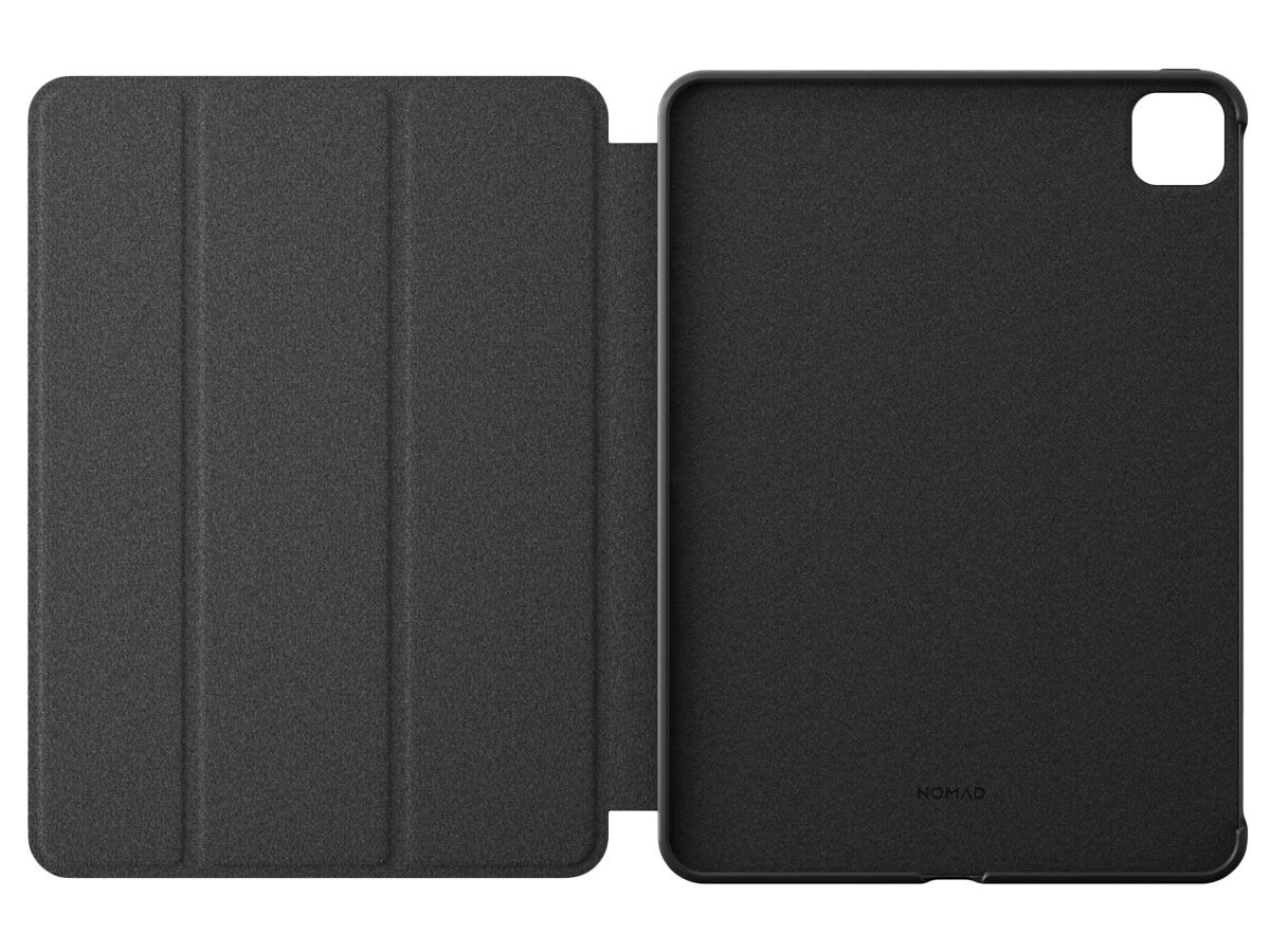 Nomad Modern Leather Folio Zwart - Leren iPad Pro 11 hoesje