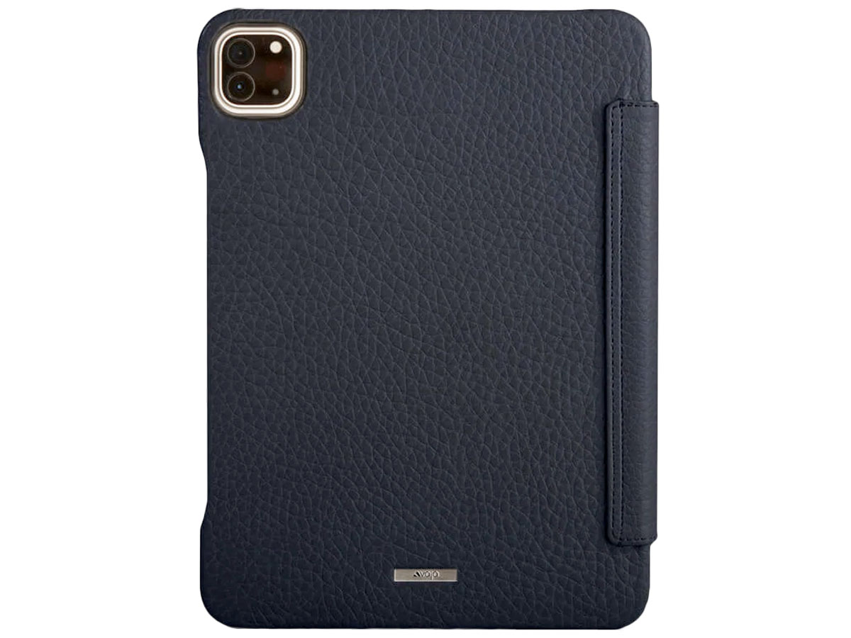 Vaja Libretto Leather Case Donkerblauw - iPad Pro 11 Hoesje Leer