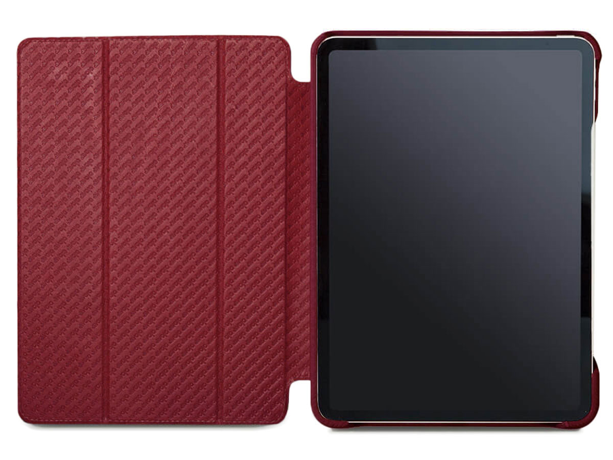 Vaja Libretto Leather Case Rood - iPad Pro 11 Hoesje Leer